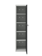 Flat-Packed Metal Storage Cabinet – Lockable, Adjustable Shelves - KDS Series