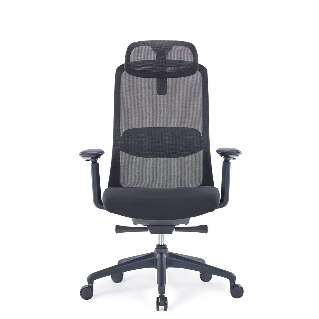 ARES Ergonomic Chair – 4D Armrests, Dynamic Support, Certified Comfort (VOR Core)