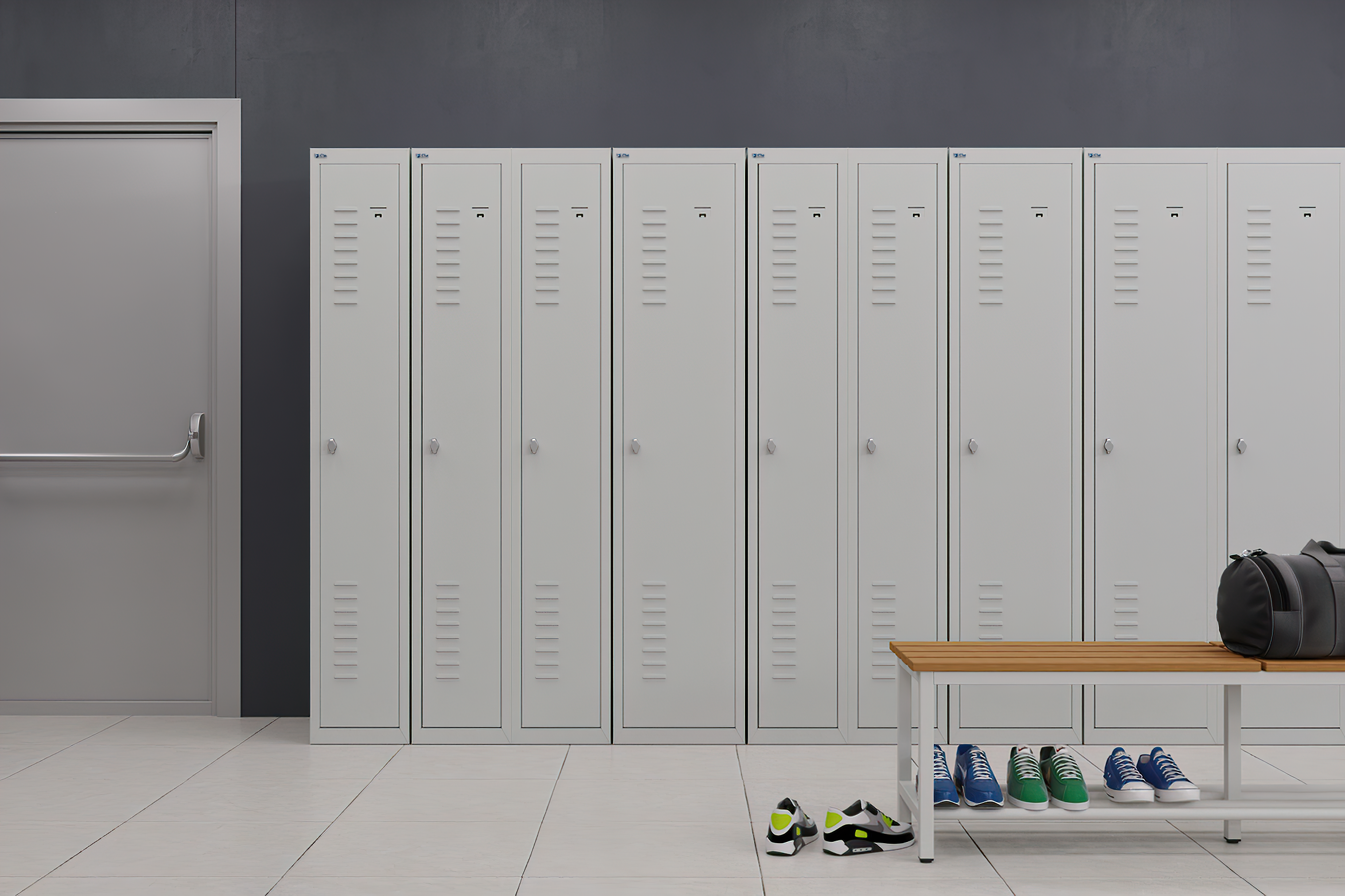 Flat-Packed Lockers – 1 & 2 Tier | Main & Add-On Units for Expandable Rows - BDS Series