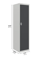 Flat-Packed Metal Storage Cabinet – Lockable, Adjustable Shelves - KDS Series