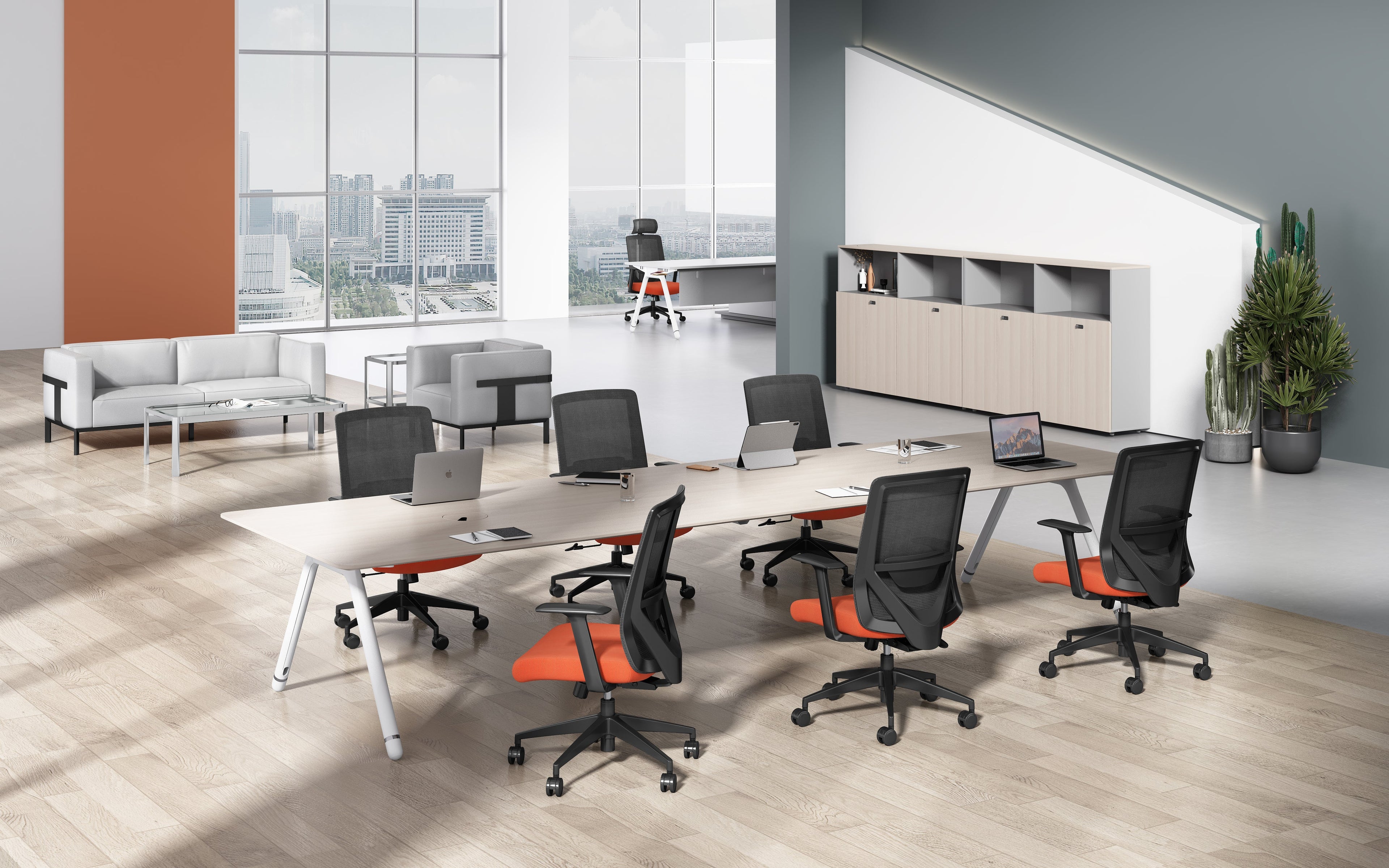 Apollo Chair with Mesh Back, Adjustable Armrests & Class-3 Gas Lift (VOR Core)