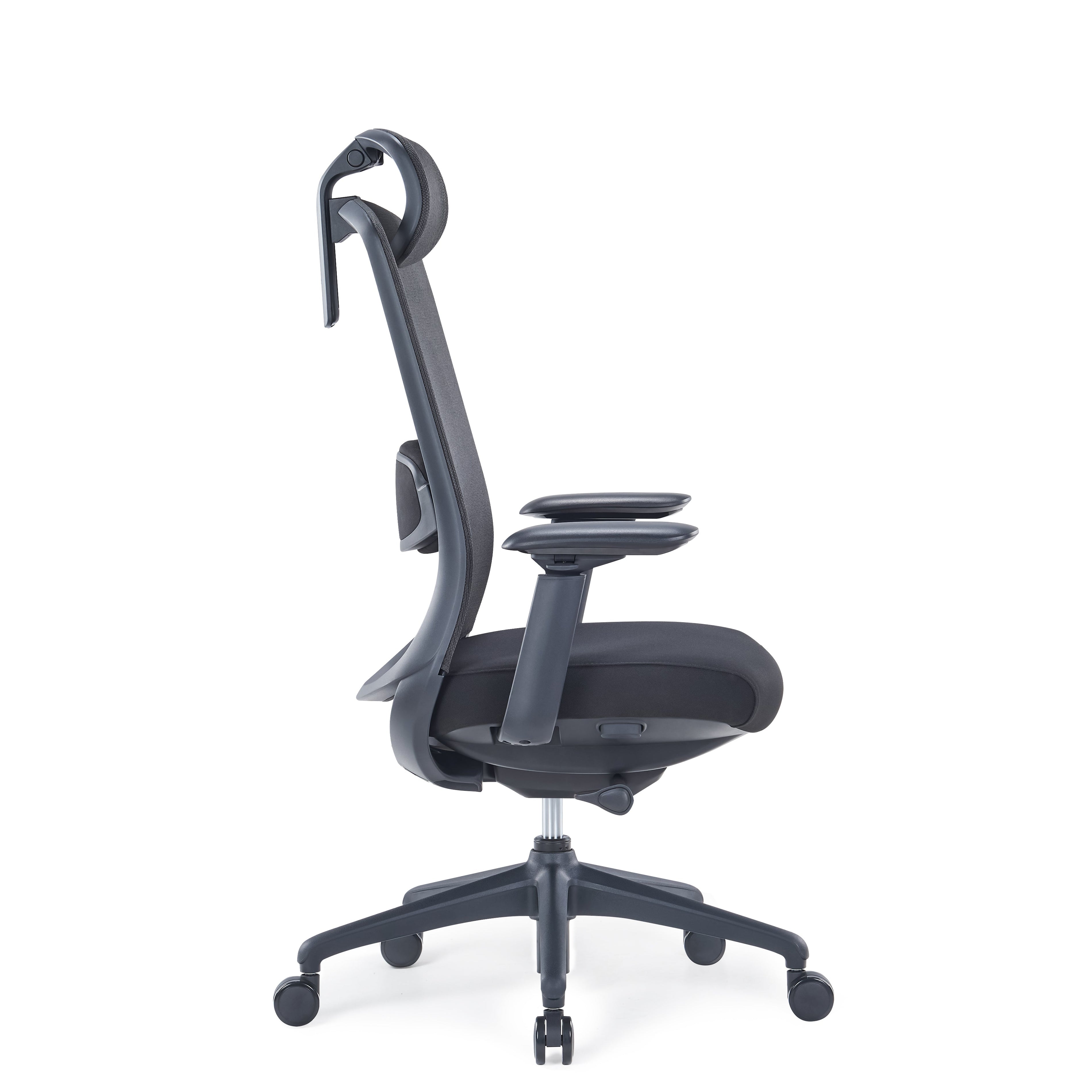 ARES Ergonomic Chair – 4D Armrests, Dynamic Support, Certified Comfort (VOR Core)